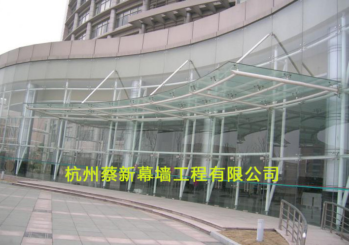 玻璃雨棚